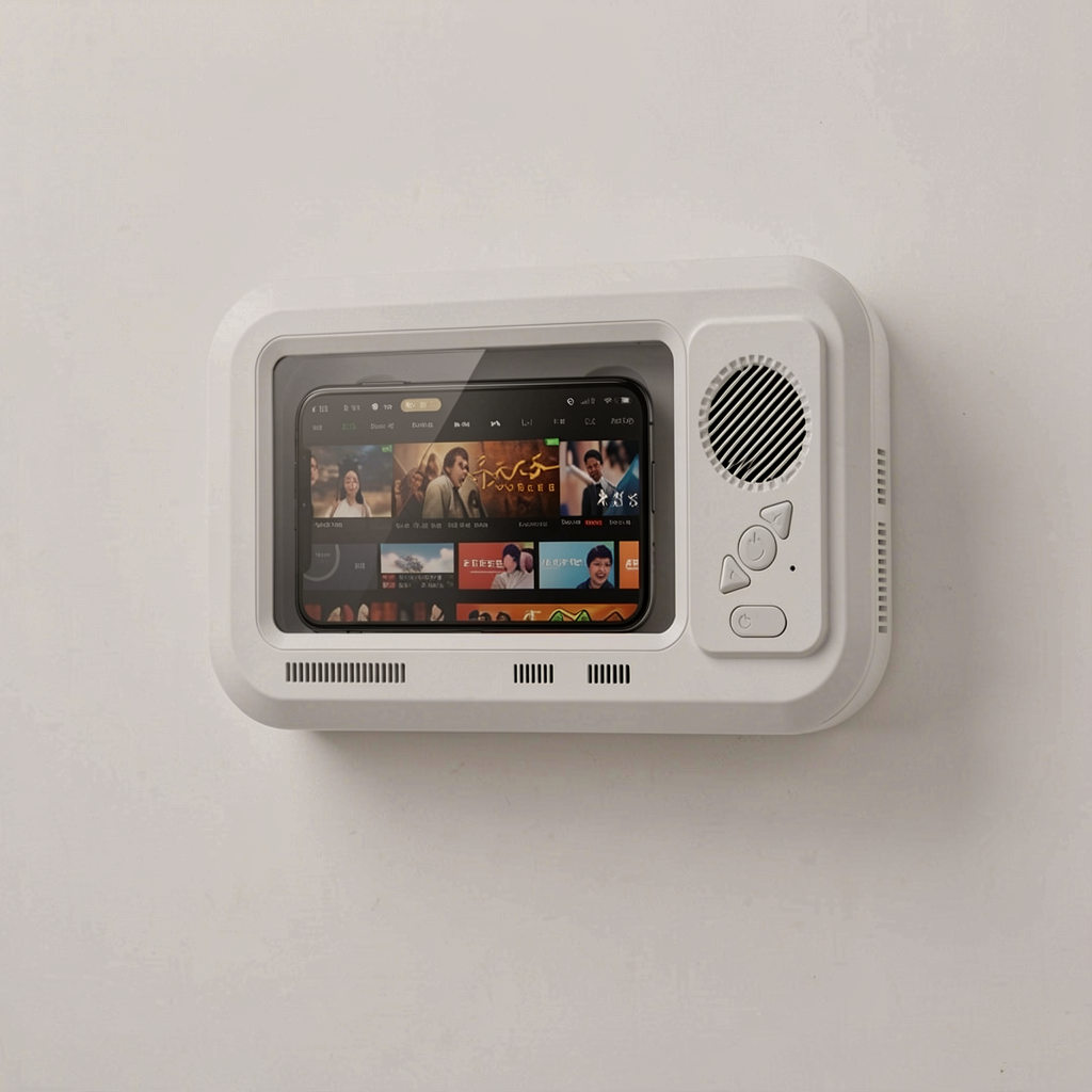 Bathroom Waterproof Phone Case With Bluetooth Speaker